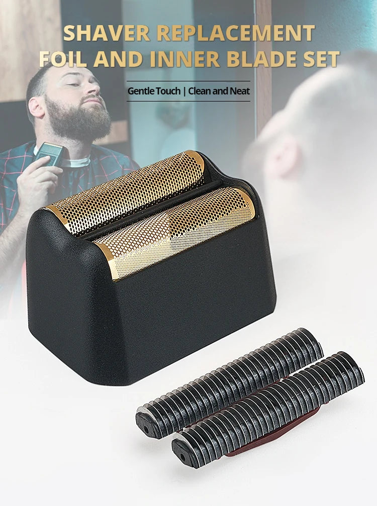 Professional 5 Star Service Finale Shaver Replacement Foil And Blade Cutter Head For Wahl 8164 Hair Clipper Barber Accessories
