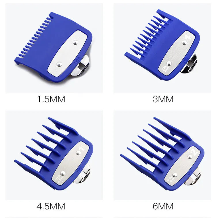 8/10pcs Professional Hair Clipper Limit Guide Comb For Wahl Trimmer Universal Barber Guide Comb Haircut Tool Clipper Limit Combs