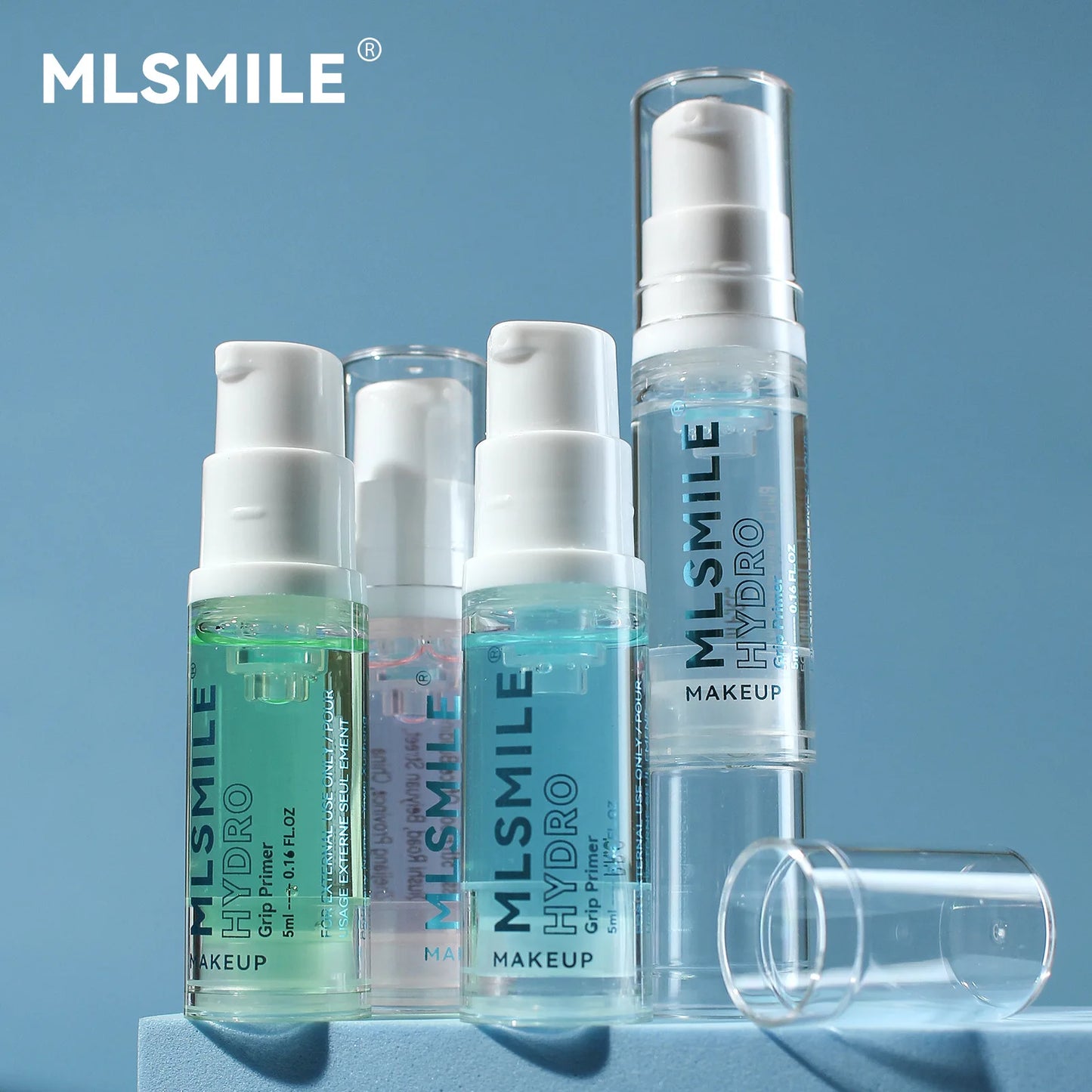 MLSMILE Moisturizing Primer Natural Light & Long Lasting Hydrating Primer Gel Skin Brightening easy to solve Primer Gel