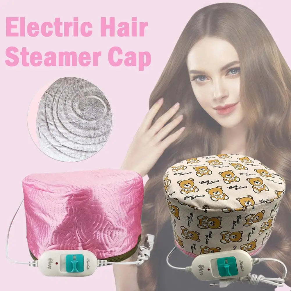 Salon Hair Heating Cap Home Spa Thermal Treatment Steamer For Women Nourishing Hair Care Tool Z7C8