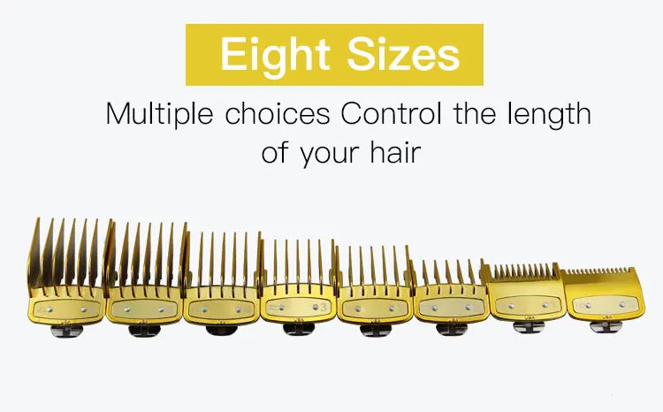 8/10pcs Professional Hair Clipper Limit Guide Comb For Wahl Trimmer Universal Barber Guide Comb Haircut Tool Clipper Limit Combs
