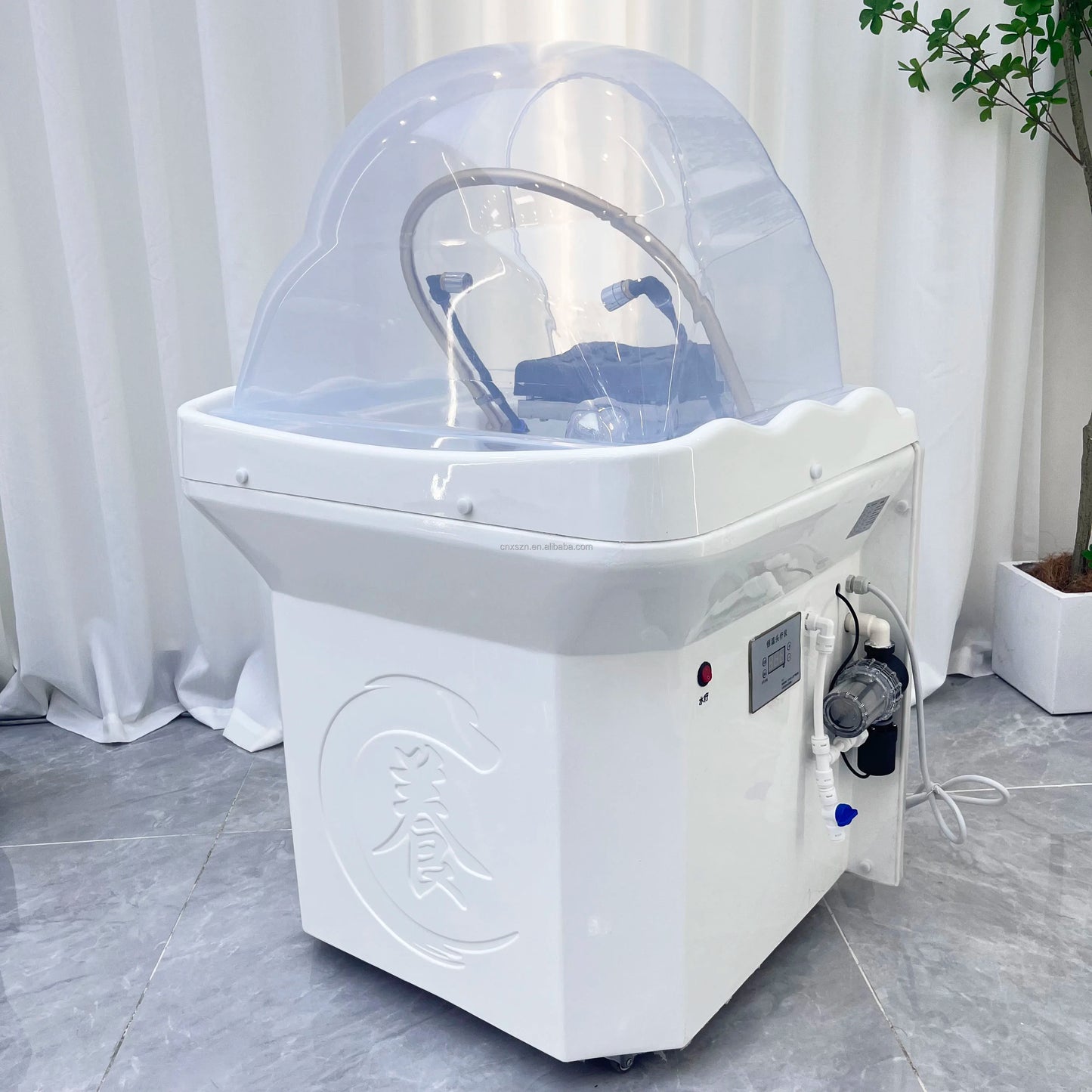 Hair Spa Equipment Head Spa Shampoo Basin Set Massage Multifunctional Fumigable Hydrotherapy Circulating Shampoo Sink