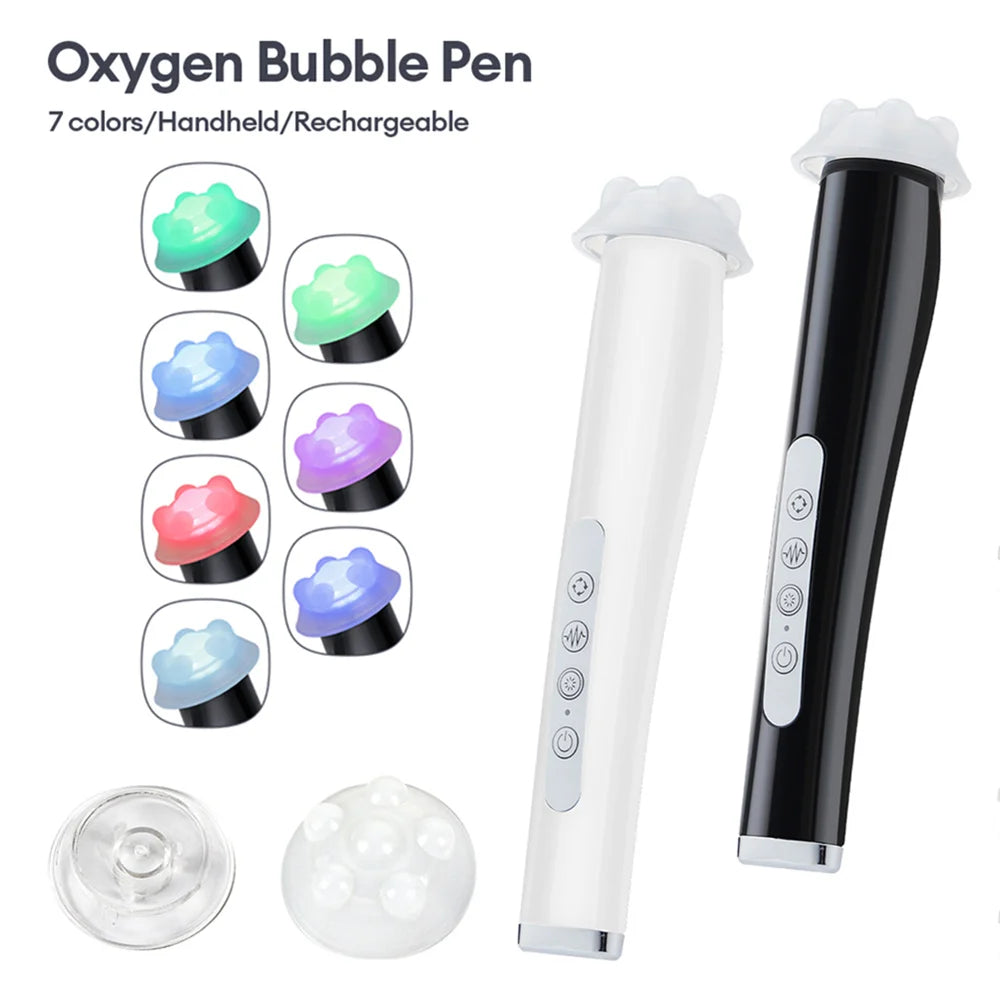 Oxygen Bubble Pen CO2 Oxygen Portable Facial Machine CO2 Gel Facial Skin Care Device Facial SPA CO2 Bubble Oxygen Beauty Machine