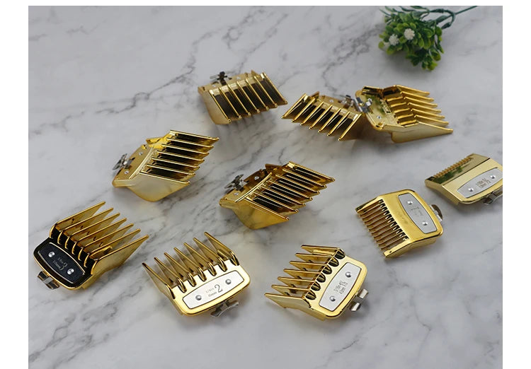 8/10pcs Professional Hair Clipper Limit Guide Comb For Wahl Trimmer Universal Barber Guide Comb Haircut Tool Clipper Limit Combs