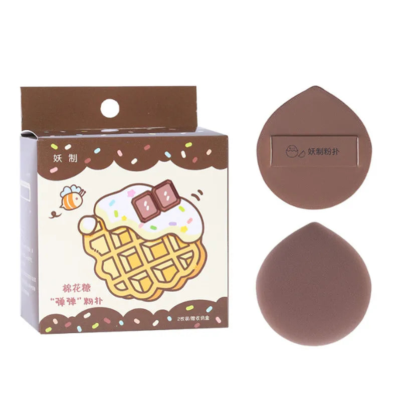 YAOZHI Air Cushion Soft Blender Sponge Marshmallow  Foundation Cosmetic Sponge  Wet /Dry Use Makeup Applicator High Elastic