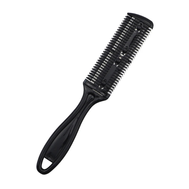 Durable Hair Cutting Trimmer Razor Blade Comb Home Hairdresser Makeup Tools For Thinning Bangs Long Beauty Hair Cut Accessories
