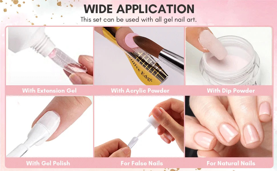 Nail Prep Dehydrator and Primer: Quick Dry Hema-Free Gel Polish Acid-Free Bond Primer Natural Dehydrator Acrylic Powder Supplies