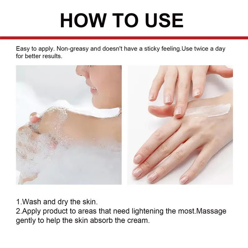 Freckle Whiten Cream Effective Removing Spot Eliminate Brown Stain Melasma Melanin Blemishes Lighten Moisturiser Face Skin Care
