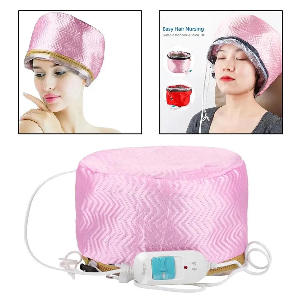 Salon Hair Heating Cap Home Spa Thermal Treatment Steamer For Women Nourishing Hair Care Tool Z7C8