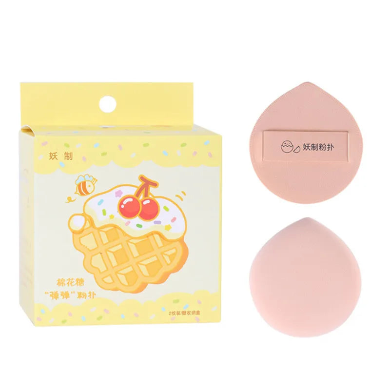 YAOZHI Air Cushion Soft Blender Sponge Marshmallow  Foundation Cosmetic Sponge  Wet /Dry Use Makeup Applicator High Elastic