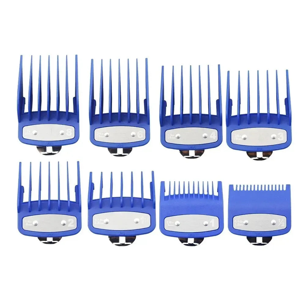 8/10pcs Professional Hair Clipper Limit Guide Comb For Wahl Trimmer Universal Barber Guide Comb Haircut Tool Clipper Limit Combs