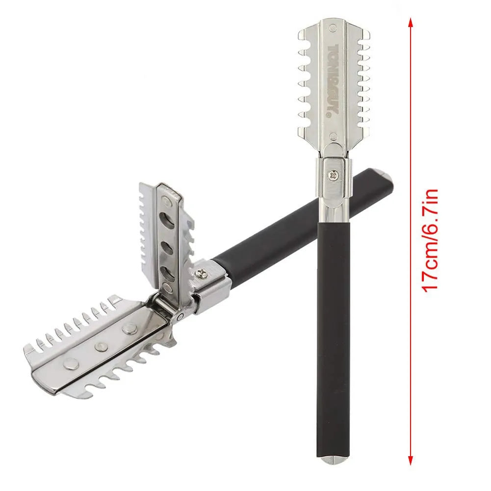 Profession Double-Edge Shaving Haircut Razor Knife Blades Manual Hair Cutting Tools Beard Trimmer Barbershop Styling Accessories