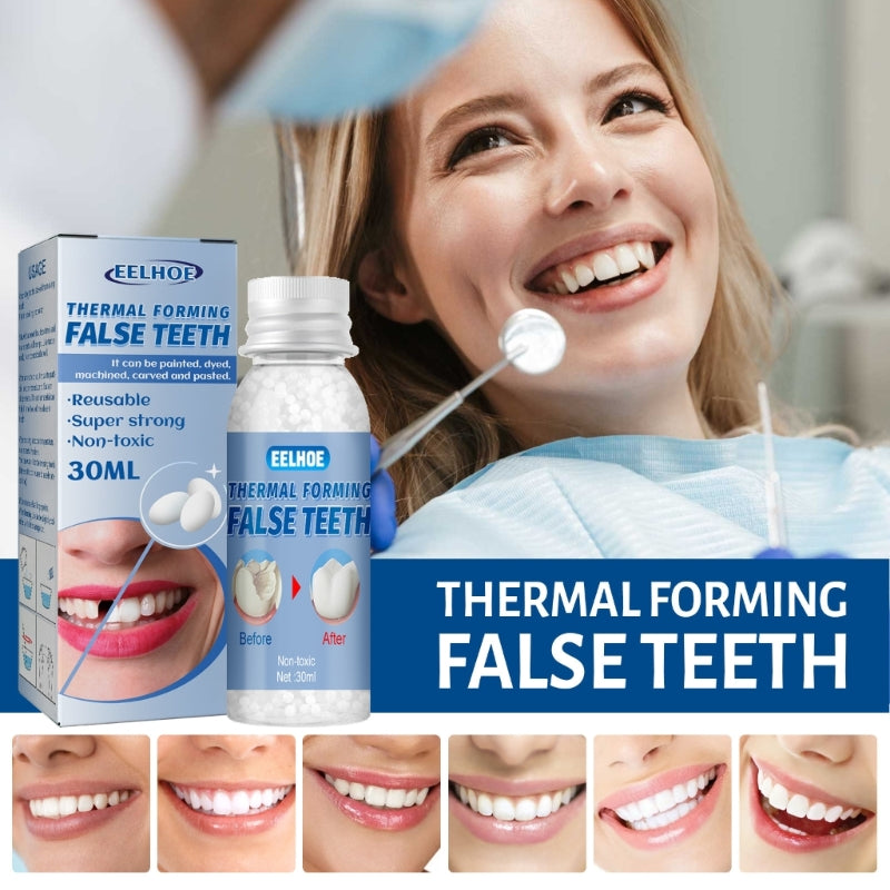 Resin False Teeth Solid Glue Temporary Tooth Repair Teeth Dentist 10/20/30ml