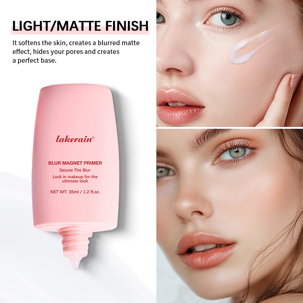 Blur Makeup Magnet Primer Instantly Blurring Moisturize Smooth Even Skin Tone Cover Pores Control Oil Matte Skin Base Makeup OS