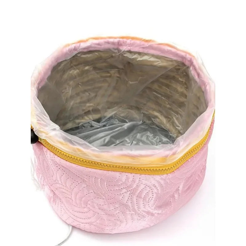 Professional Electric Spa Cap - Thermal Hair Treatment Steamer for Deep Conditioning & Oil Treatments w/Adjustable Temp